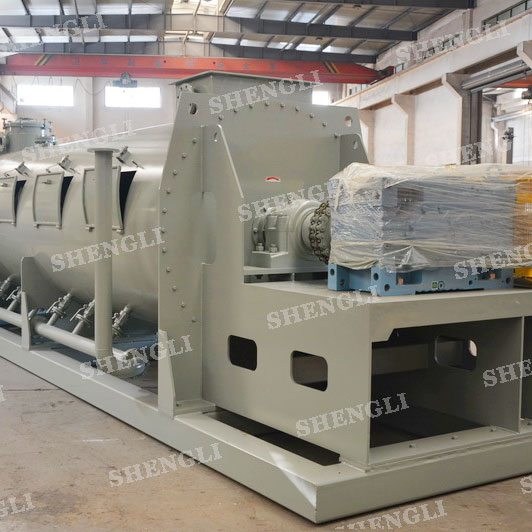 CMS-15000 單軸連續(xù)式攪拌機，用于固廢處理